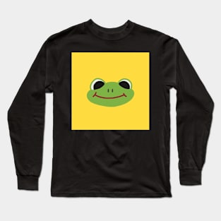 frog (yellow) Long Sleeve T-Shirt